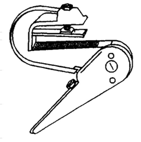 Nicoll gofix kunsstof golfdakhaak