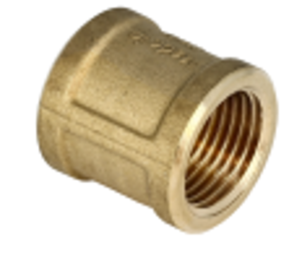 Messing  draadfittingen    SOK en VERLOOPSOK