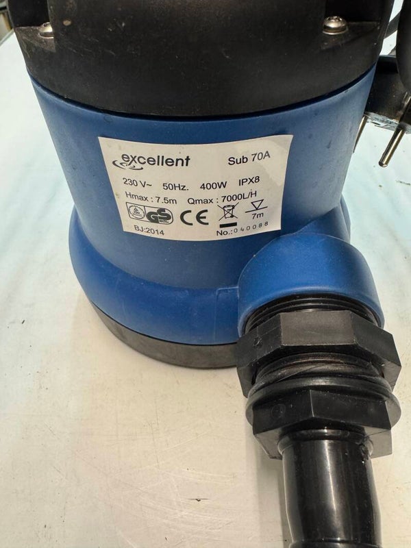 Excellent Sub 70A. 230 volt (NIEUW)