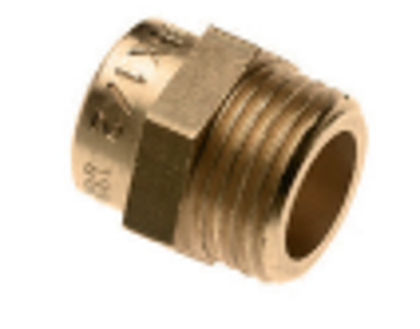 MESSING solfeerfittingen puntstuk-schroefbus-muurplaat