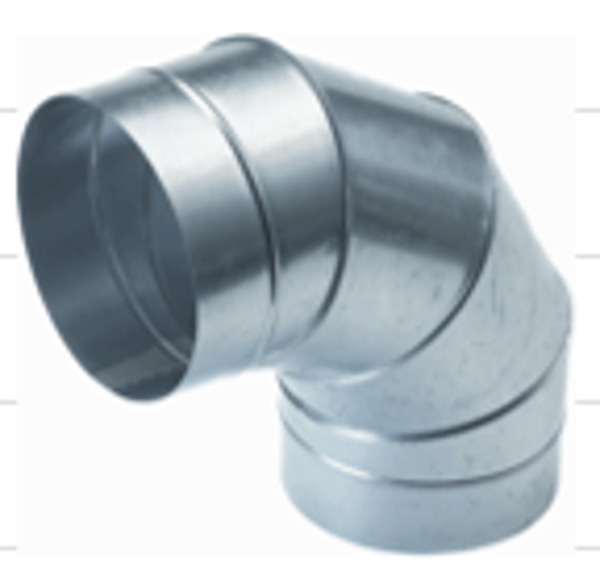 Segmentbocht staal 90°