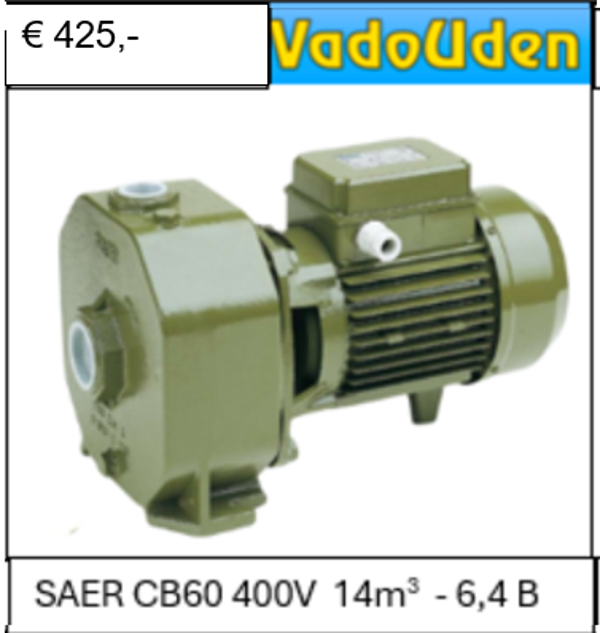 SEAR CB60 400V 14m3 - 6,4 bar