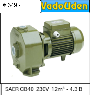 SEAR CB40 230V 12m3 - 4,3 bar