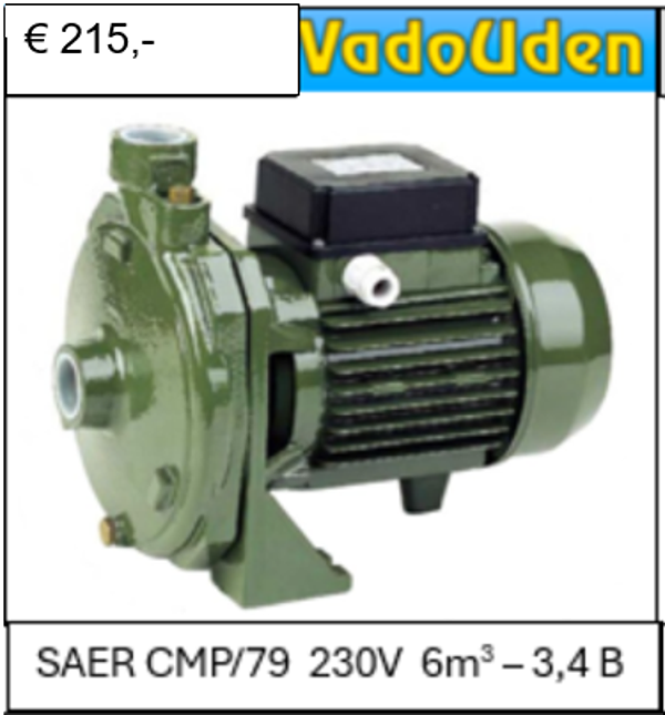 SEAR CCMP/79 230V 6m3 - 3,4 Bar