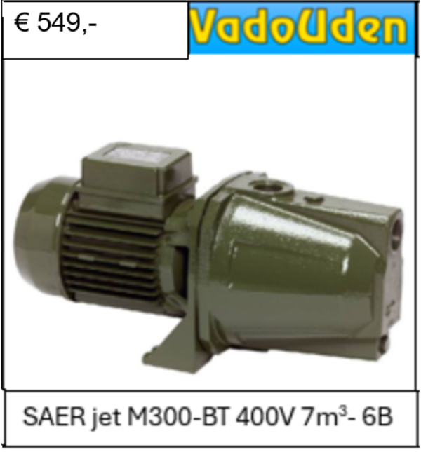 SEAR jet M300-BT 400V 7m3 - 6 Bar