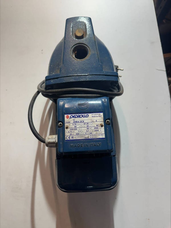 Pedrollo beregeningspomp JSWm 2CX 230 volt (gebruikt)