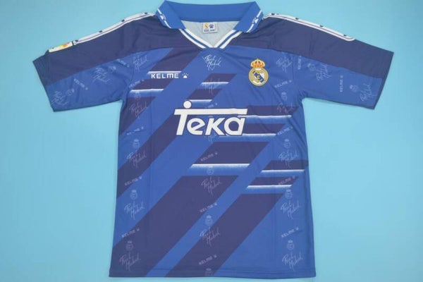 Real Madrid 1994/96 Away Shirt - Adults Small to 2XL