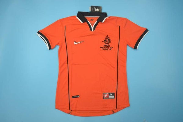 Netherlands 1998 World Cup Home Shirt - Adults Small to 2XL