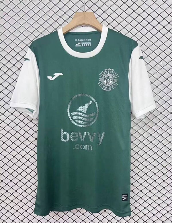 Hibernian 2025/26 Home Shirt - Adults Small to 4XL