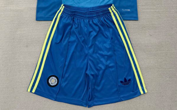 Leeds United 2026/27 Blue Goalkeeper Shorts - Adults Small to 2XL