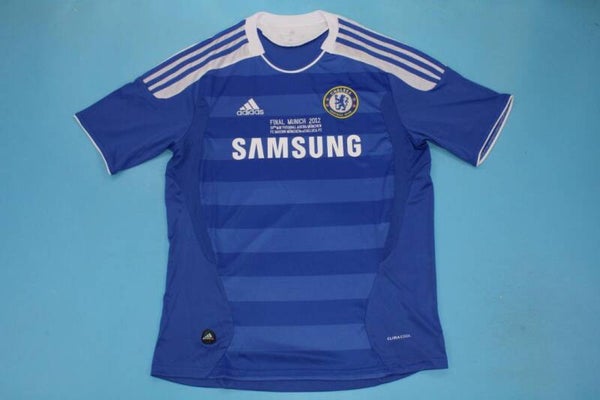 Chelsea 2012 Champions League Final Home Shirt - Kids 3-14 years old and Adults Small to 2XL
