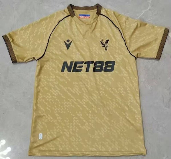 Crystal Palace 2025/2026 Gold Shirt - Adults Small to 4XL