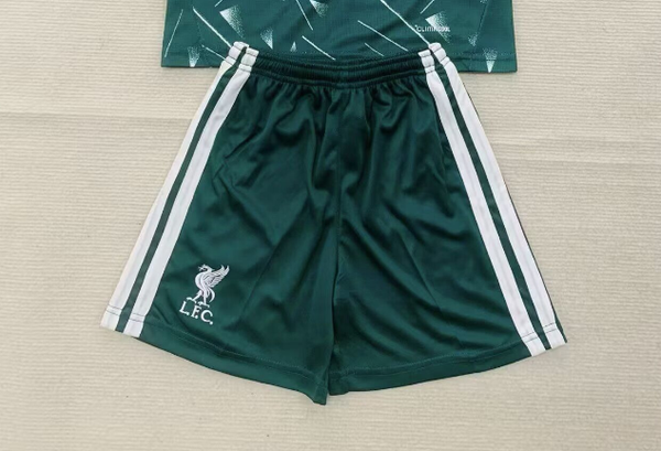 Liverpool 2026/27 Green Goalkeeper Shorts - Adults Small to 2XL