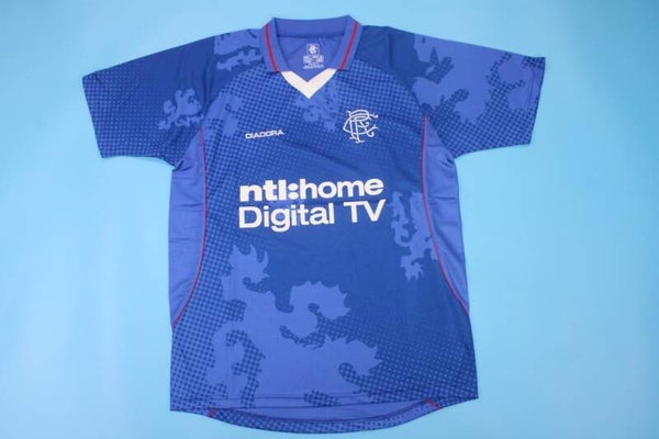 Glasgow Rangers 2002/03 Home Shirt - Adults Small to 2XL