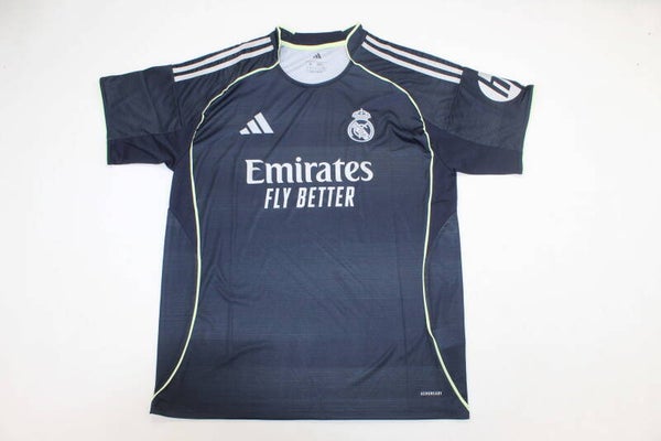 Real Madrid 2025/2026 Away Shirt - Kids 3-14 years old and Adults Small to 4XL