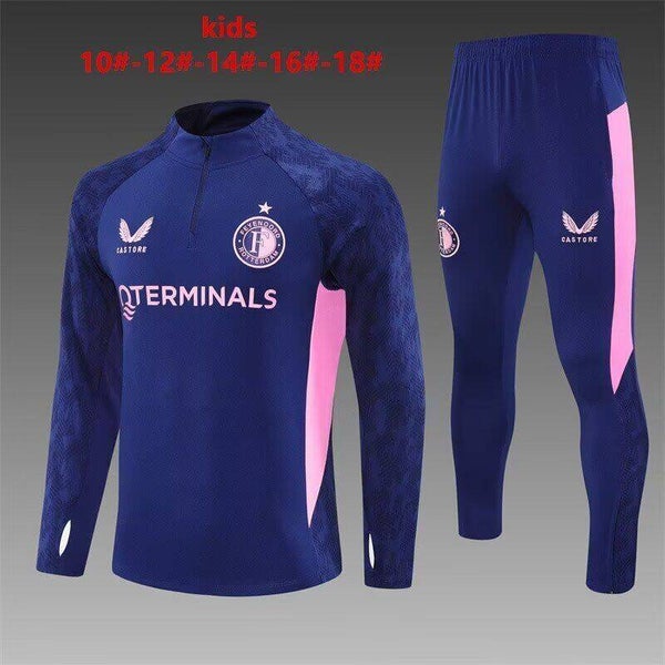 Feyenoord 2025/2026 Tracksuit 1 - Kids 10-18 Sizes and Adults Small to 2XL