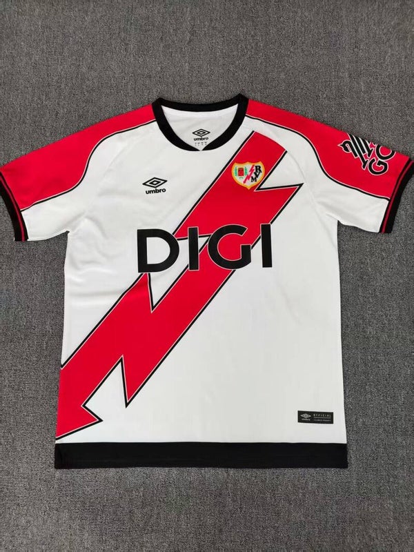 Rayo Vallecano 2025/2026 Home Shirt - Adults Small to 2XL