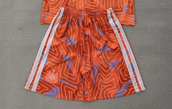 Newcastle United 2026/27 Orange Goalkeeper Shorts - Adults Small to 2XL