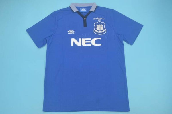 Everton 1995 FA Cup Final Home Shirt - Adults Small to 2XL