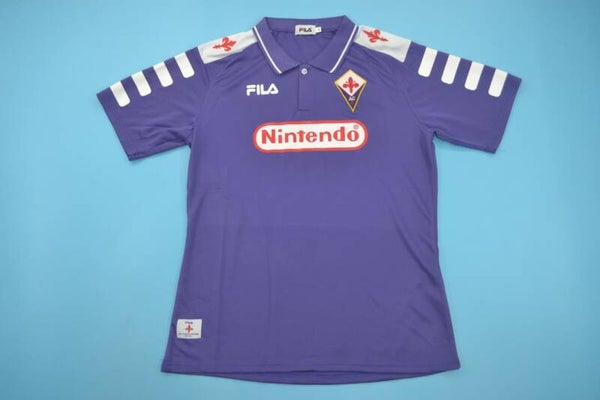 Fiorentina 1998/99 Home Shirt - Kids 3-14 years old and Adults Small to 2XL