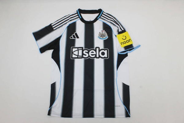 Newcastle United 2025/2026 Home Shirt - Kids 3-14 years old and Adults Small to 4XL