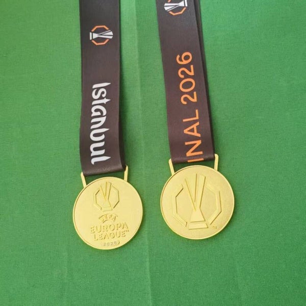 Pre Order - UEFA Europa League Replica Winners Medal 2026 - Aston Villa v SC Freiburg - Available for Dispatch in approx 2/3 weeks