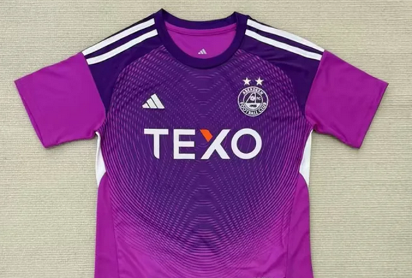 Aberdeen 2025/2026 Goalkeeper Shirt 2 - Kids 3-14 years old and Adults Small to 2XL