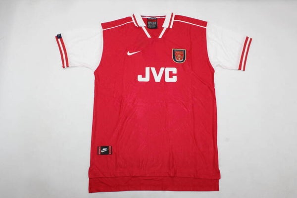 Arsenal 1996/98 Home Shirt - Kids 3-14 years old and Adults Small to 2XL
