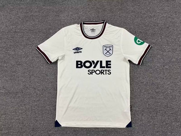 West Ham United 2025/2026 Away Shirt - Kids 3-14 years old and Adults Small to 4XL