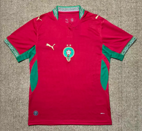 Morocco 2026 World Cup Home Shirt - Adults Small to 4XL