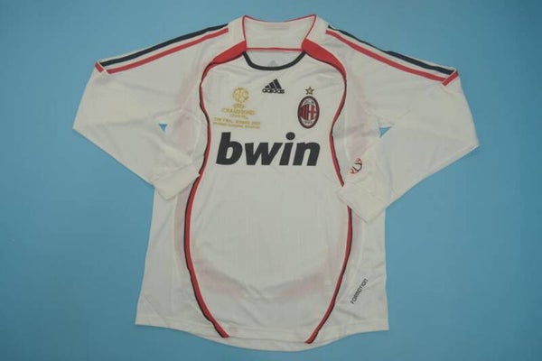 AC Milan 2007 Champions League Final Long Sleeve Shirt - Adults Small to 2XL