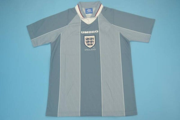 England 1996 Away Retro Shirt - Kids 3-14 years old and Adults Small to 2XL