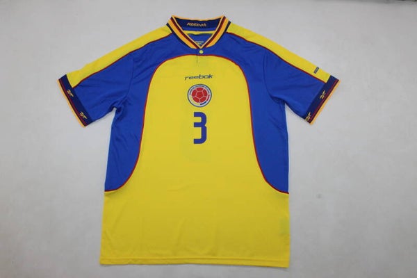 Colombia 2001/02 Home Shirt - Adults Small to 2XL