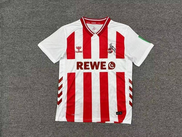 FC Koln 2025/26 Home Shirt - Kids 3-14 years old and Adults Small to 4XL