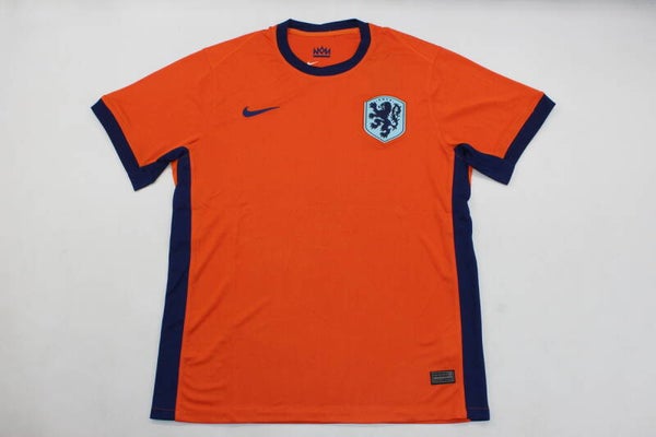 Netherlands 2024 Home Shirt - Kids 3-14 years old and Adults Small to 4XL