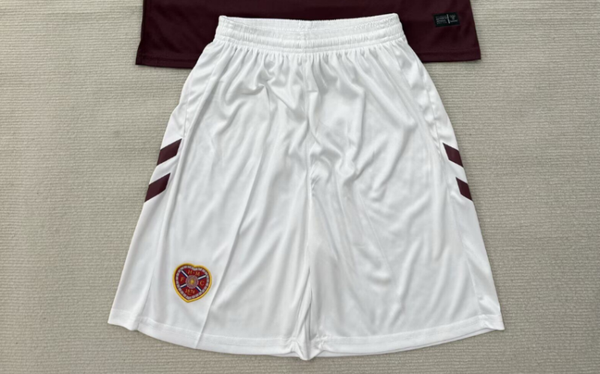 Heart of Midlothian 2026/27 Home Shorts - Adults Small to 2XL