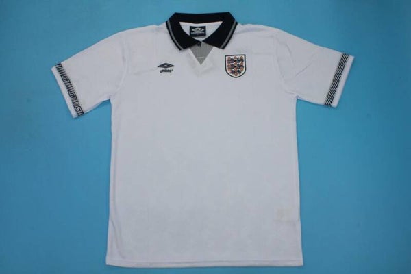 England 1990 Home Retro Shirt - Adults Small to 2XL