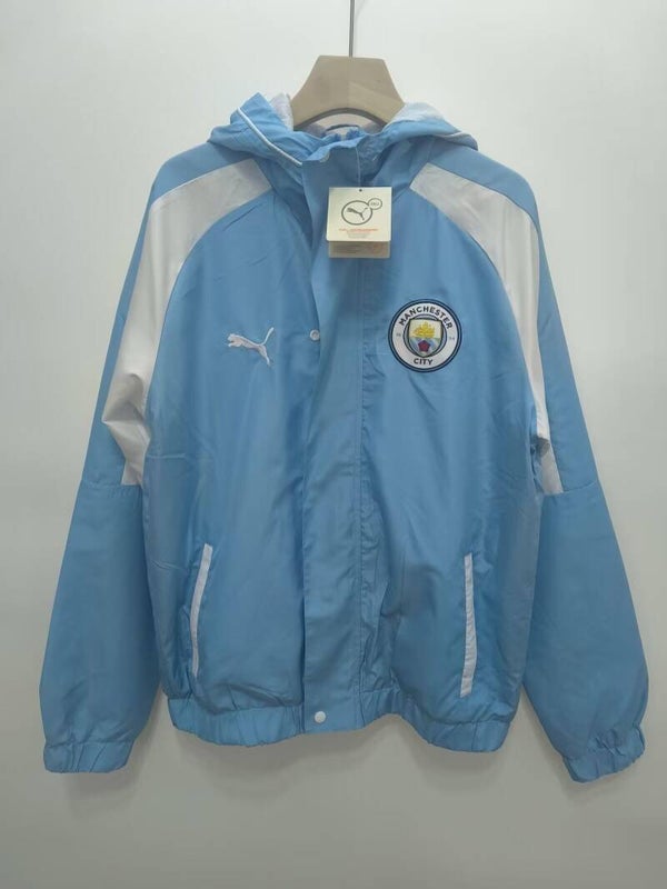Manchester City Windbreaker Jacket 1 - Adults Small to 2XL