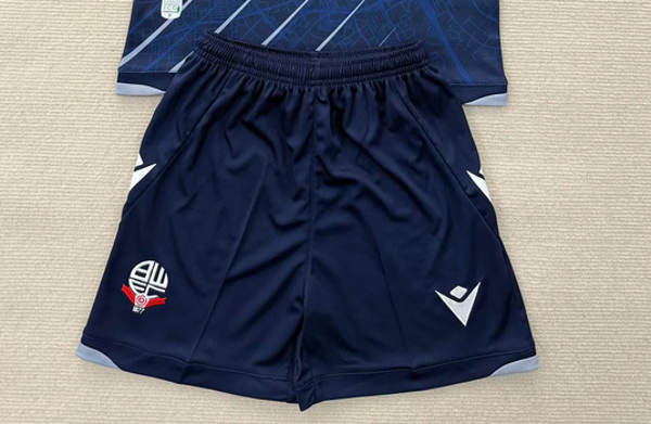 Bolton Wanderers 2025/2026 Away Shorts - Adults Small to 2XL