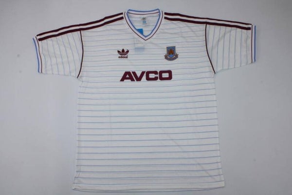West Ham United 1986 Away Shirt - Adults Small to 2XL