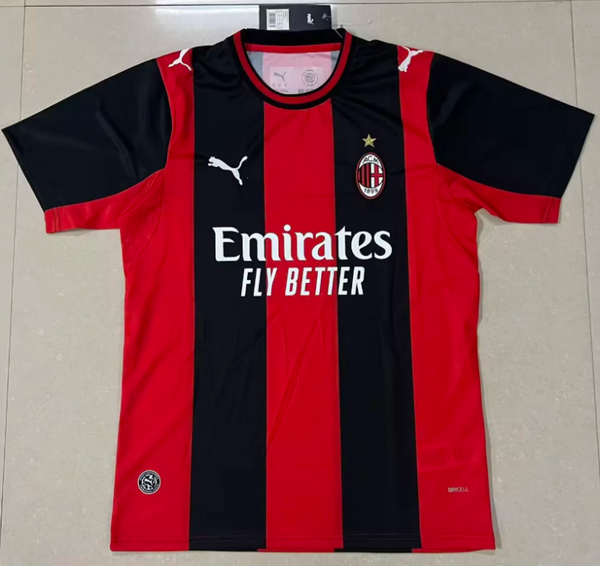 AC Milan 2026/27 Home Shirt - Kids 3-14 years old and Adults Small to 4XL
