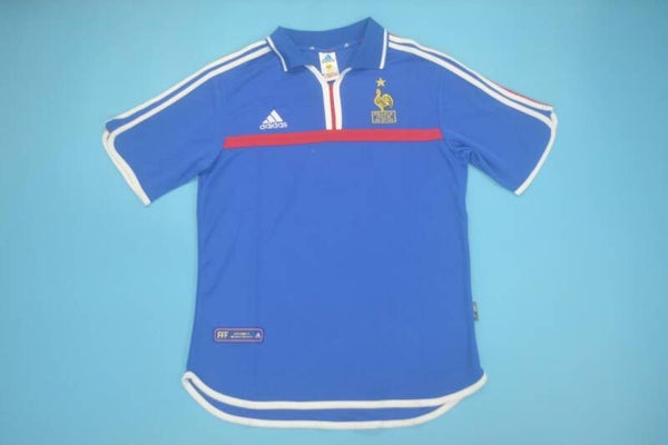 France 2000 Home Retro Shirt - Adults Small to 2XL