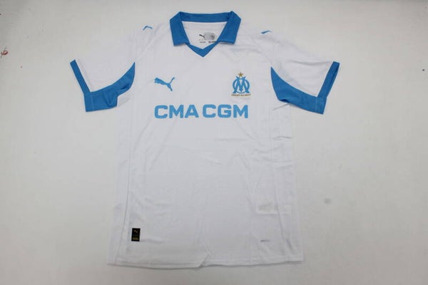 Olympique de Marseille 2025/26 Home Shirt - Kids 3-14 years old and Adults Small to 4XL