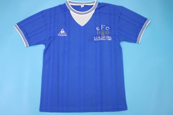 Everton 1985 European Cup Winners Cup Home Shirt - Adults Small to 2XL