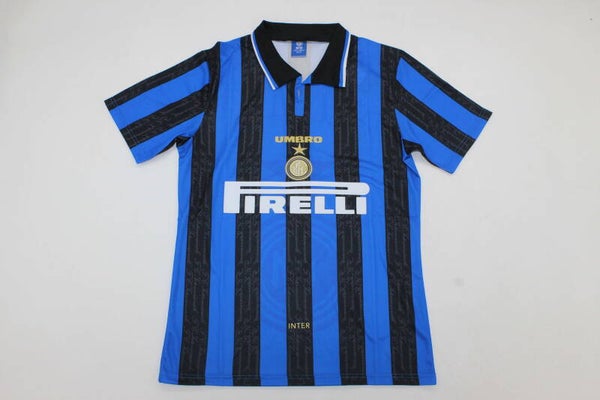 Inter Milan 1996/97 Home Shirt - Adults Small to 2XL