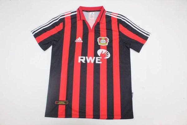 Bayer Leverkusen 2001/02 Home Shirt - Adults Small to 2XL