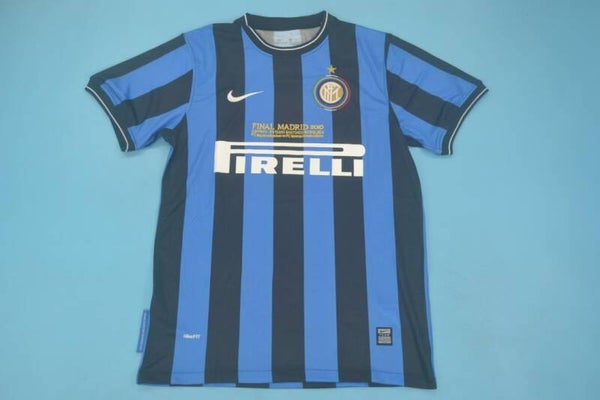 Inter Milan 2010 Champions League Final Home Shirt - Kids 3-14 years old and Adults Small to 2XL