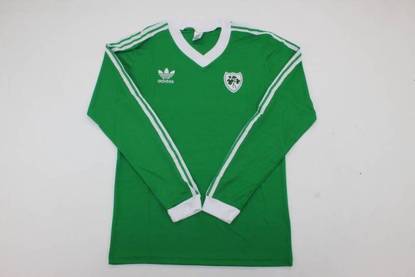 Republic of Ireland 1986 Long Sleeve Home Shirt - Adults Small to 2XL