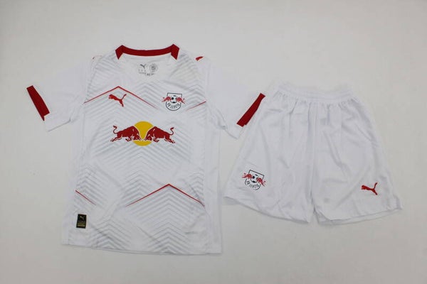 RB Leipzig 2025/26 Home Shirt - Kids 3-14 years old