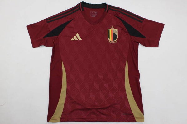 Belgium 2024 Home Shirt - Kids 3-14 years old and Adults Small to 4XL